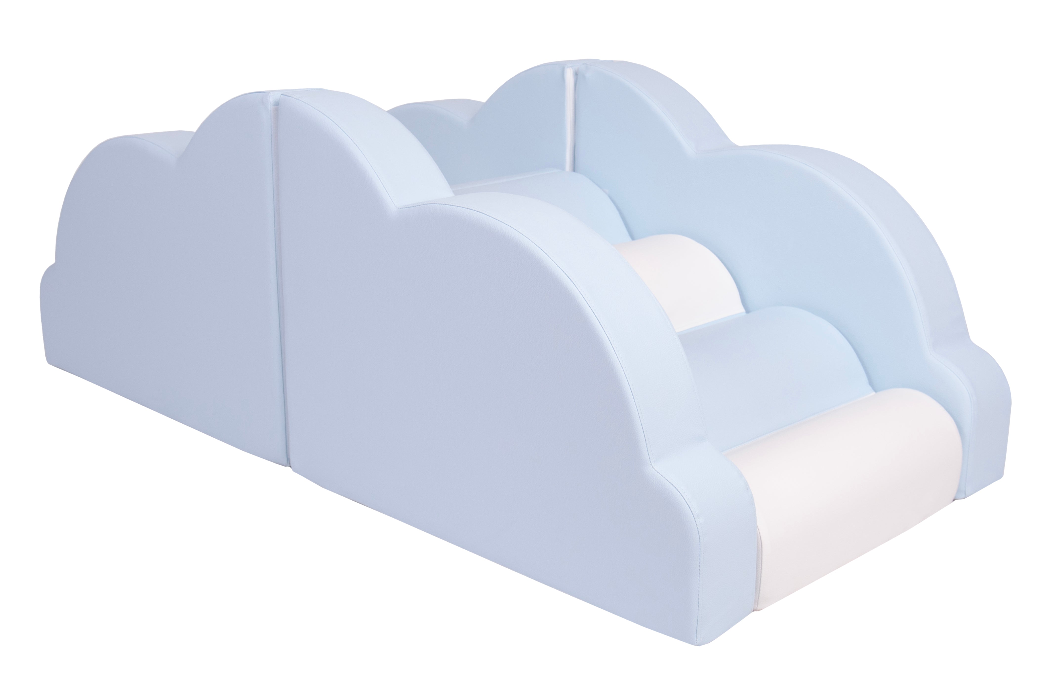 Cloud Climber - Pastel Blue and White