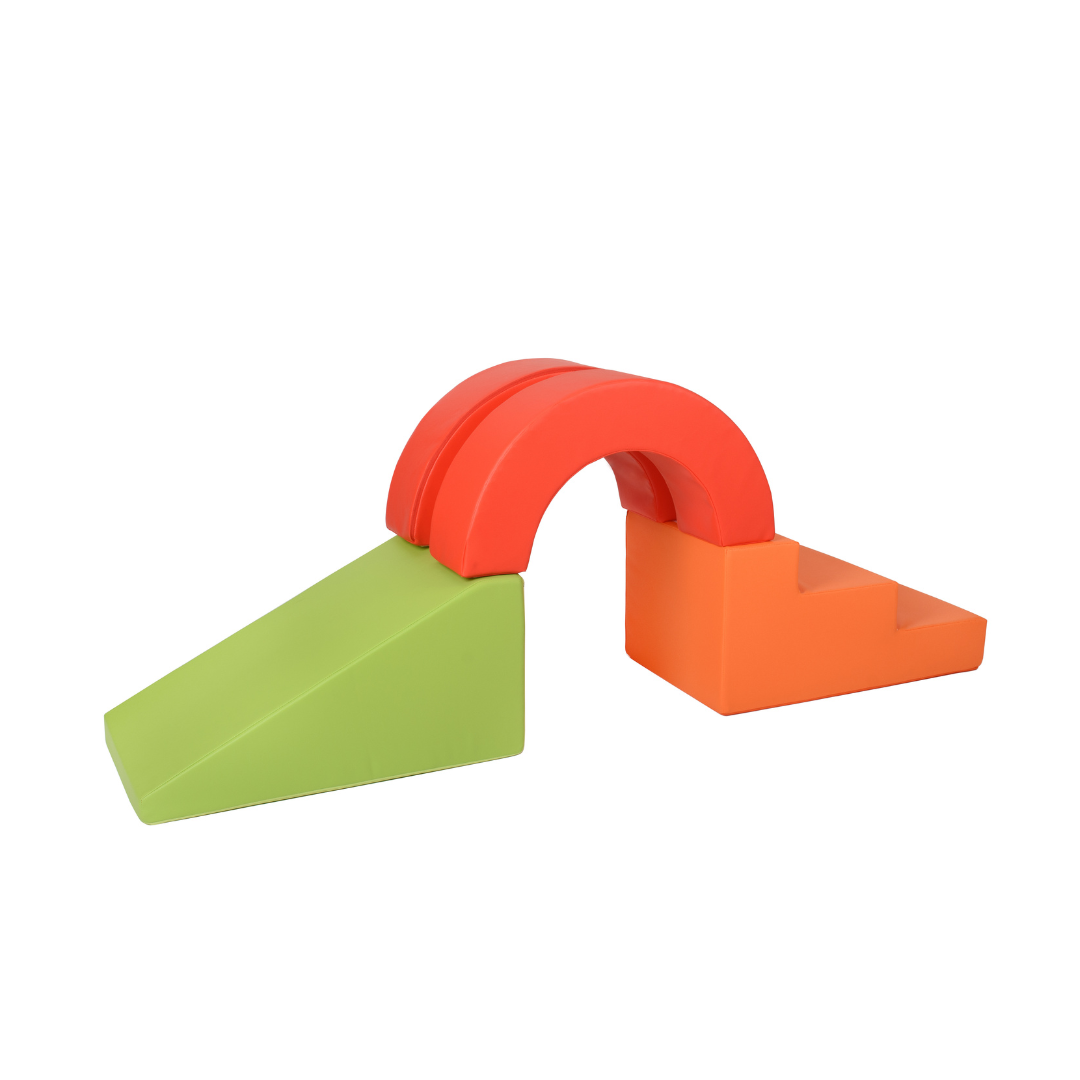 Hoop Step and Slide - Red, Orange, Yellow, Green