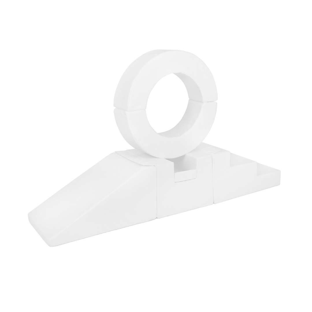 Hoop Step and Slide - White