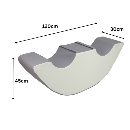 Double Rocker - Grey & White