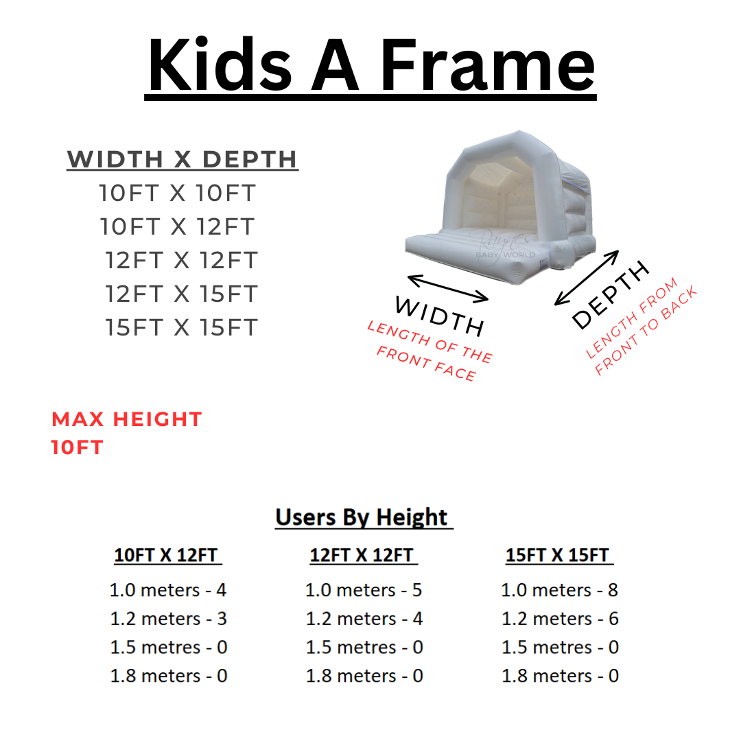 Kids A Frame Bouncy Castle