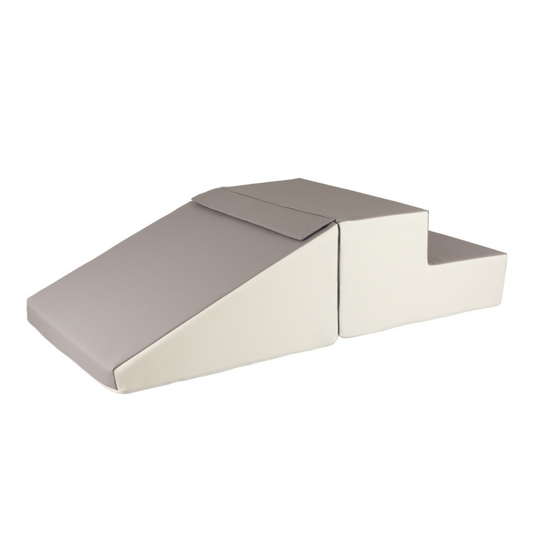 Mini Step and Slide - Grey & White