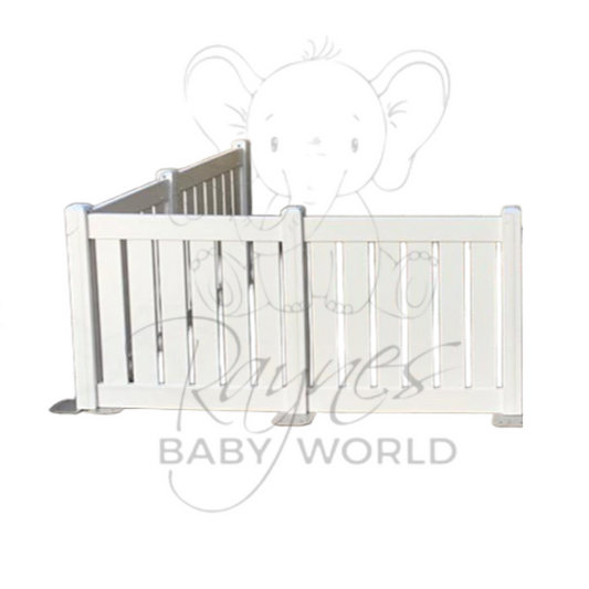 UPVC Picket Fencing - Option C (3750mm x 4975mm)