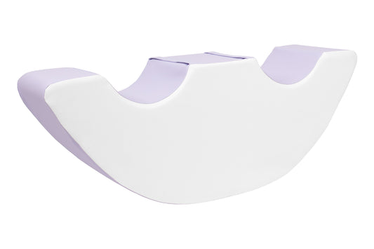 Double Rocker - Lilac & White