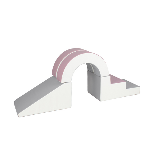 Hoop Step and Slide - Purple, Grey & White