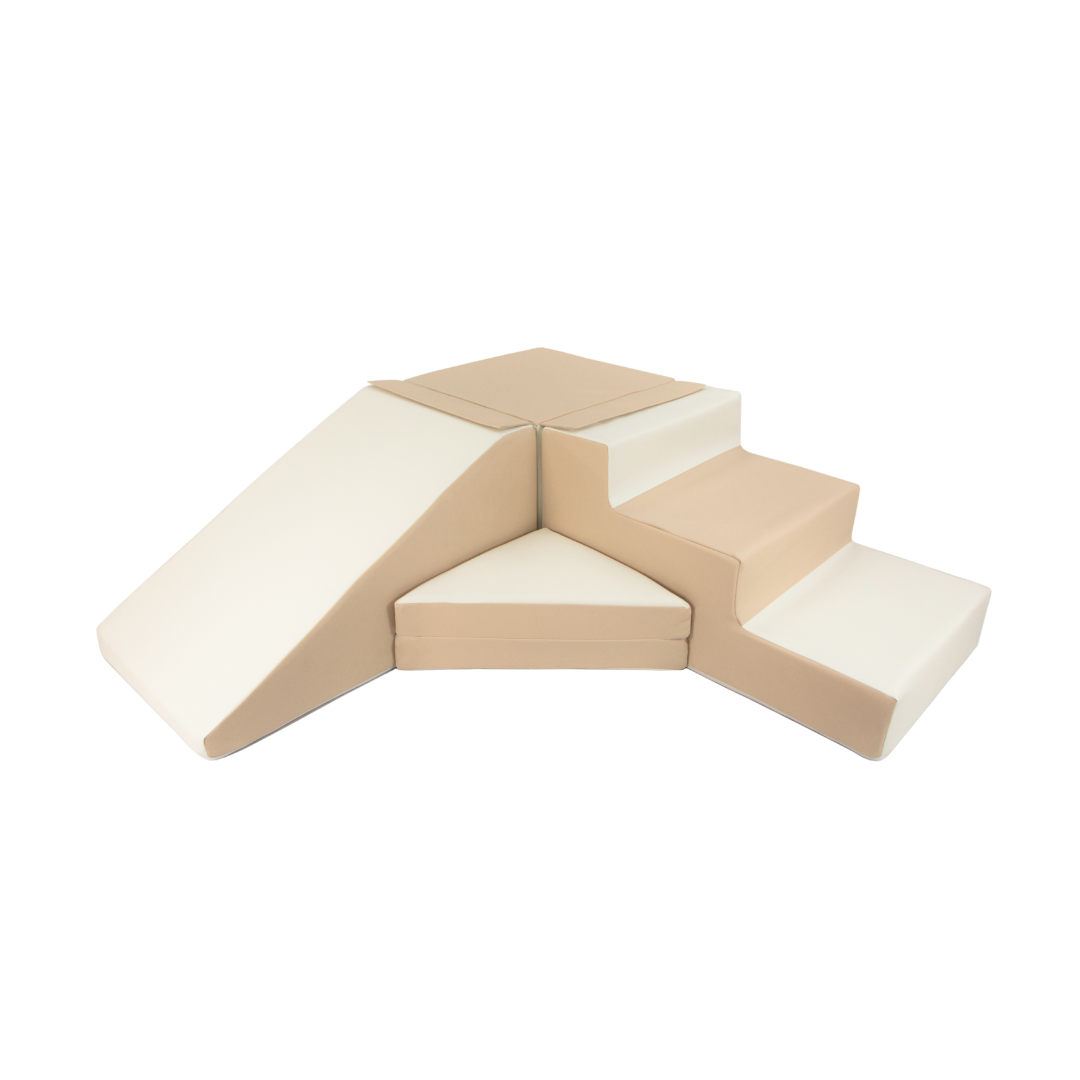 Maxi Step and Slide - Beige & White