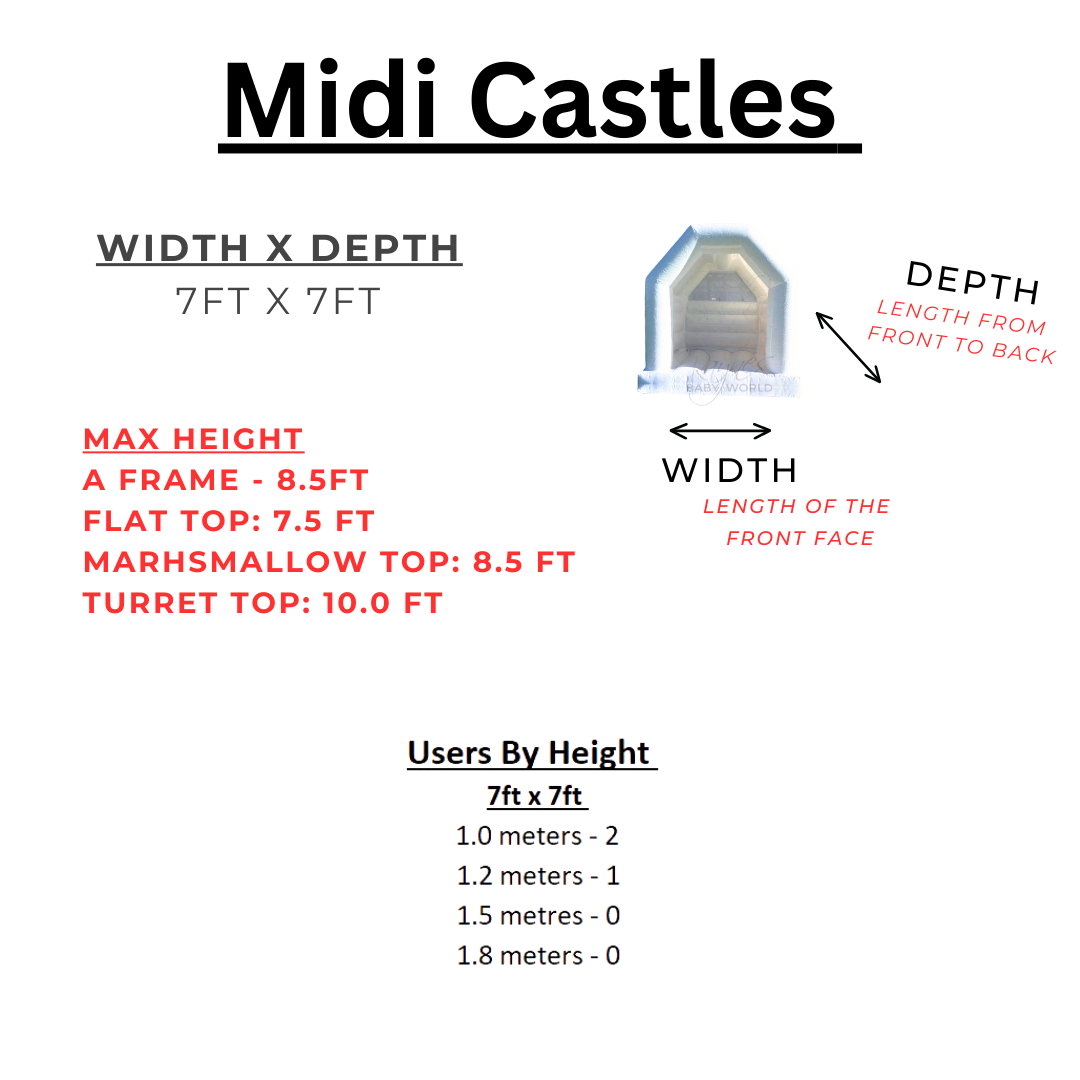 Midi A Frame Bouncy Castle