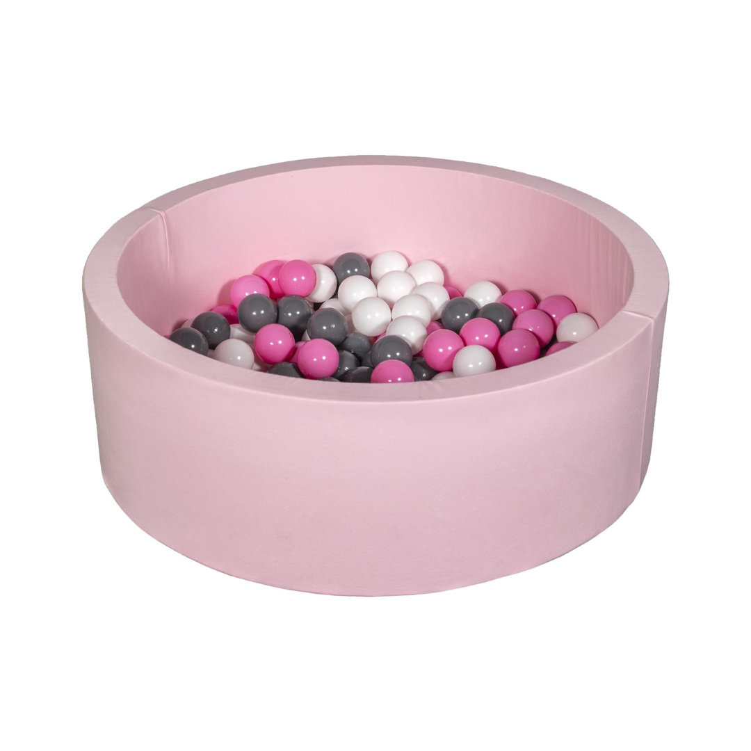 Pink Round Fabric Ball Pool