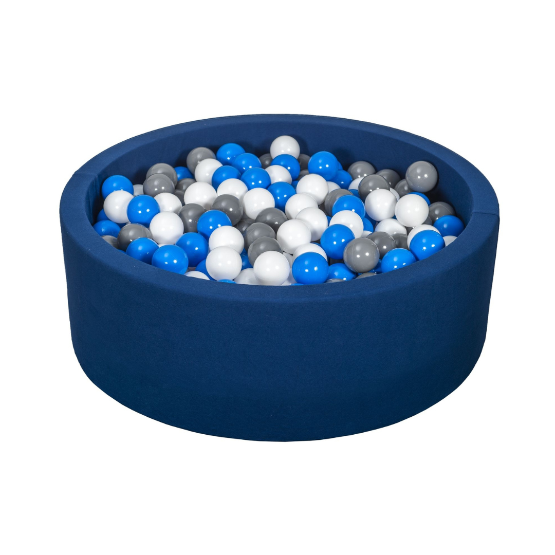 XL Grey Round Fabric Ball Pool