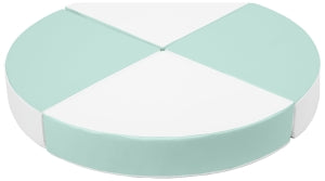 Quarter Stacking Blocks - Mint & White
