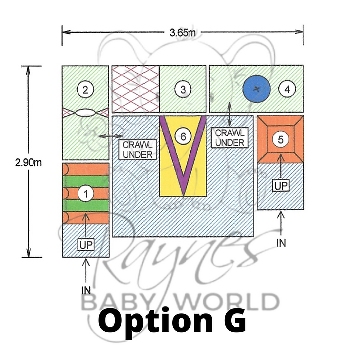 Play Frame Set up - Option G