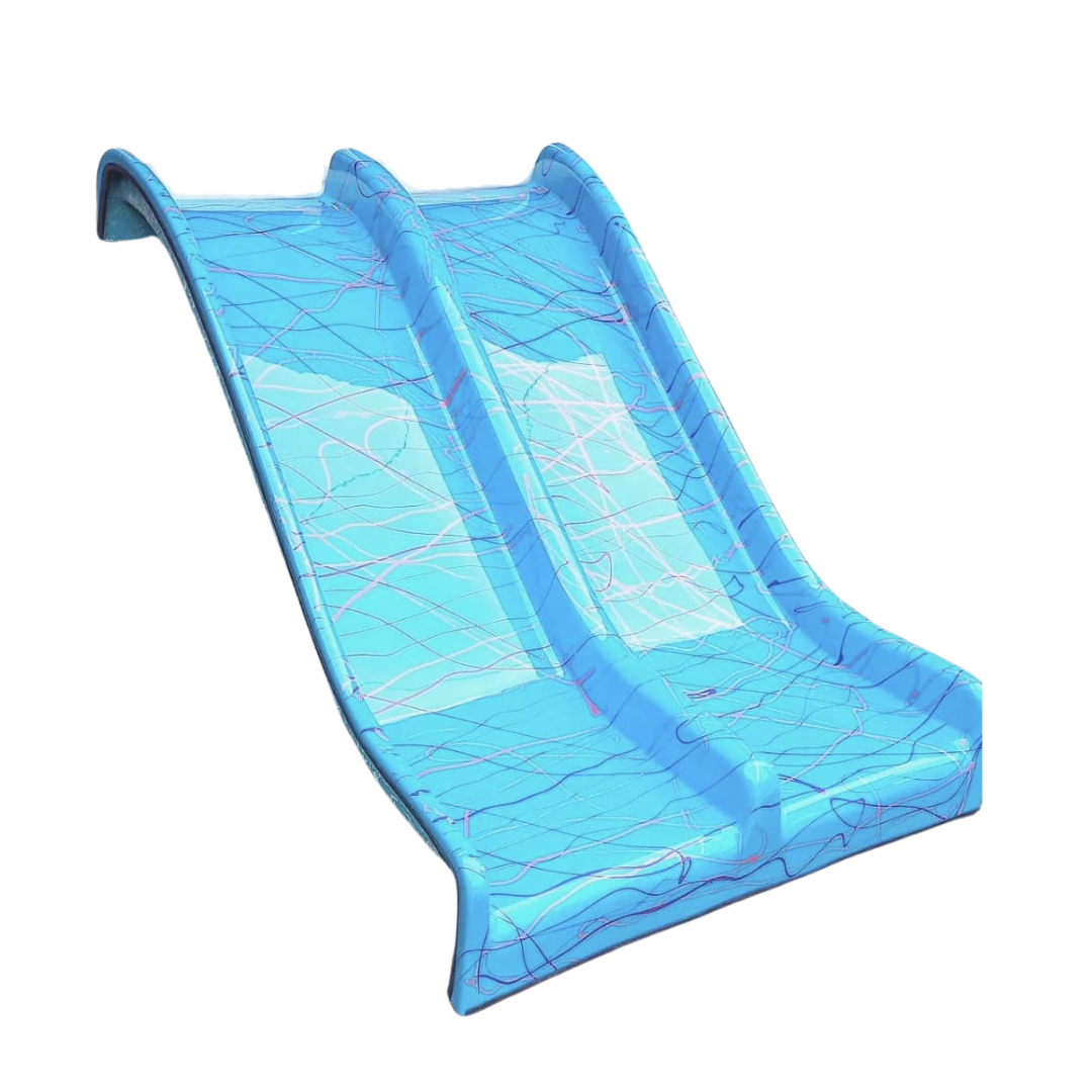 Double Fibre Glass Slide & Ball Pool Bundle