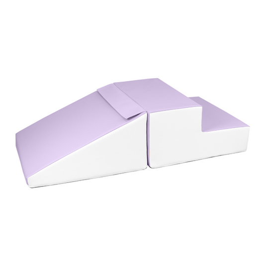 Mini Step and Slide - Lilac & White