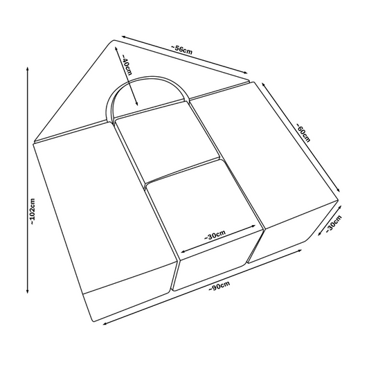 Replacement Covers - Midi Castle Blocks