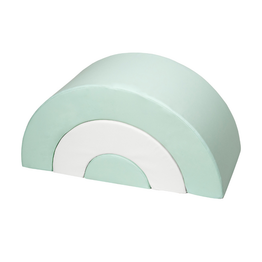 Rainbow Arches - Mint and White